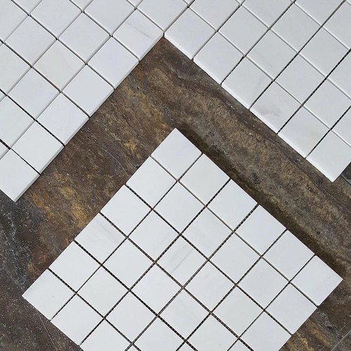 Fogli mosaico marmo - fogli, di