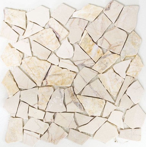 Mosaico marmo frattura - mosaico, oro
