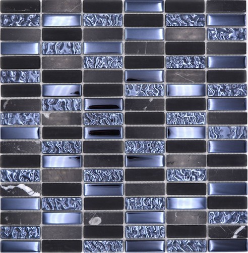 Pietra naturale mosaico - naturale, nero